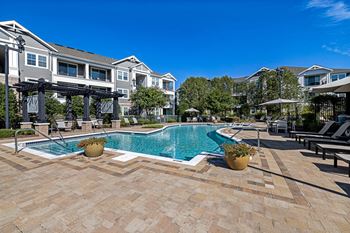Lavish pool retreat and sundeck